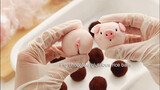 Let's Make Some Piggy Chocolate Glutinous Rice Balls Today