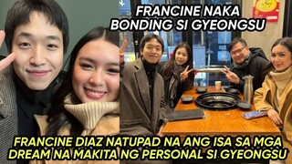 FRANCINE DIAZ nakasamang kumain sa KOREA ang isa sa mga cast ng ALL OF US ARE DEAD na si Gyeongsu