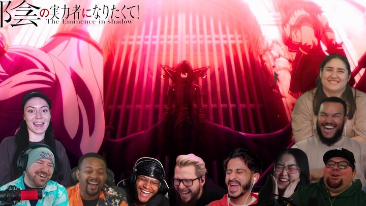 WE'RE OUT OF TIME! EMINENCE IN SHADOW SEASON 2 EPISODE 1 BEST REACTION COMPILATION
