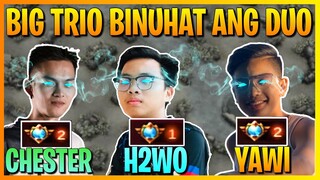 BIG TRIO ng NEXPLAY DUMUROG at BUMUHAT ng SWERTENG DUO (FREE POINTS!) | Mobile Legends