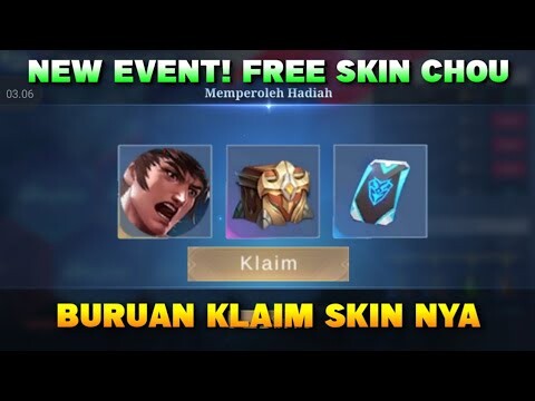 NEW EVENT! FREE SKIN ELITE CHOU TINGGAL KLAIM DI EVENT HOPE RESTORED | MOBILE LEGENDS BANG BANG