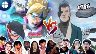 🔥 Boruto/Sarada and Mitsuki VS Ao (Boruto 186) Reaction Mashup 🔥 🇯🇵 [ボルト -- 海外の反応]