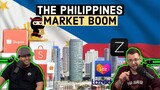 Americans React To The Philippines Market Boom | Digital Market EXPLOSION!!!