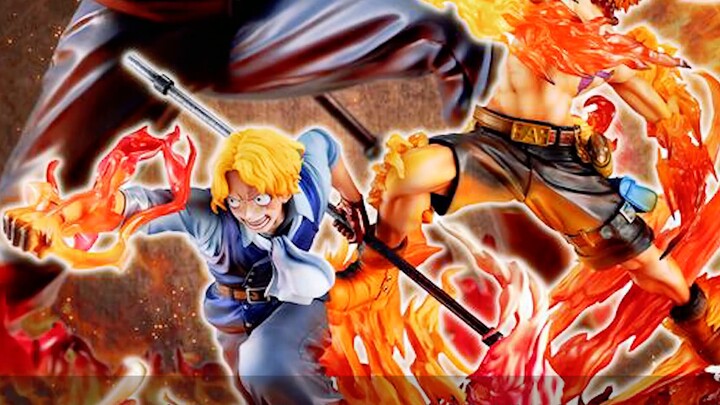 4K [PiPiGou Model Play Sharing Issue 26] Megahouse One Piece POP LE Sabo Fire Fist Inheritance