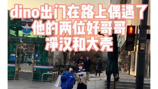 Dino在街上偶遇净汉DK，你们次人有点子缘分在身上