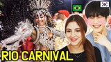 Korean Teen Watch Brazil Rio Carnival For the First time!! (With Brazilian)