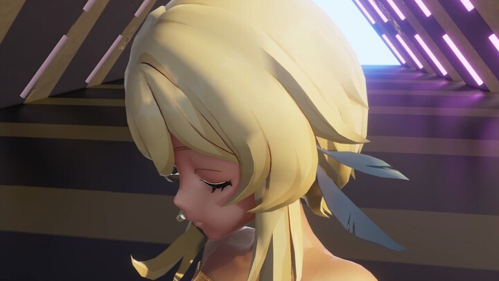 [MMD/Fabric/Equipment] Yingmei's shoulder is very slippery