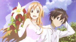 Kirito SAO_tổng hợp các pha chiến đấu gay cấn và 'hài hước' trong trong trò chơi sinh tử / nhạc phim