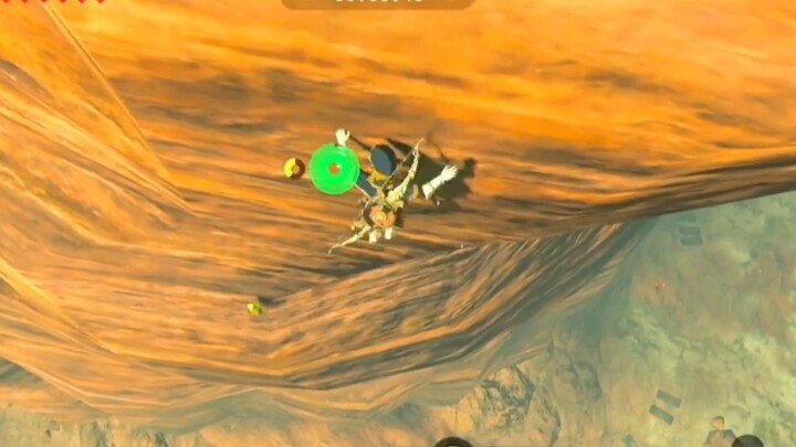 The Legend of Zelda｜เป็นครั้งแรกที่ฉันพบว่ามีรูปีทองและรูปีเงินในมินิเกม Perseverance Cliff ทำเครื่อ