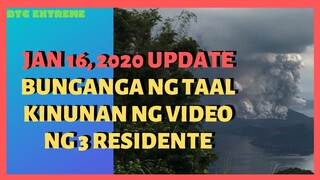 MOUTH OF TAAL VOLCANO CAUGHT ON CAMERA | After Eruption Footage January 16, 2020