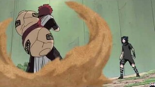 Sasuke vs Gaara Full Fight | English Dub #naruto #sasuke #gaara