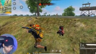 เมื่อลูกศิษย์มหาเทพอยากยิงหัวบ้าง เล่นซองสั้นทั้งเกมส์ - Free Fire