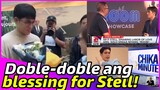 SB19 Stell arrives in Canada for Erik Santos concert, plus gets featured on GMA News!