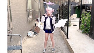 挑战冬天在北京出体操服mika跳准备出发