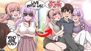 I'm in a harem with my hot friend and her sister who is a popular star (Comic Dub | Animated Manga)