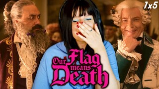 Fancy Dinner Party GONE WRONG - Our Flag Means Death Reaction 1x5 The Best Revenge is Dressing Well