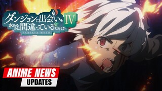 DanMachi Season 4 Second Cour Trailer Revealed