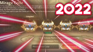 OFFICIAL MIRAGE CODE 2022 + SUMMON HERO 😱😯😯😯 | Mobile Legends: Adventure