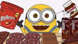 [Fanart]A Minion doing an eating show