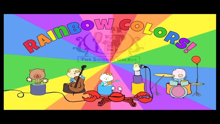 Rainbow colors Nursery rhymes..