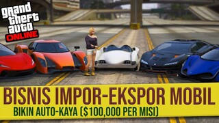 10 Tips Cepat Kaya Dari Bisnis Jual Beli Mobil | Tutorial Vehicle Cargo GTA 5 Online Indonesia