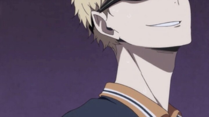 (Volleyball boy/Tsukishima Hotaru) He must be so handsome and speak well, right?