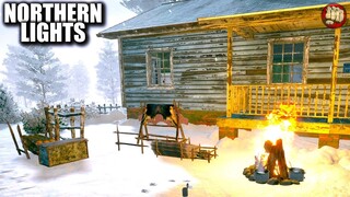 Day Seven Winter Survival Base Setup | Northern Lights (2022) | Part 7