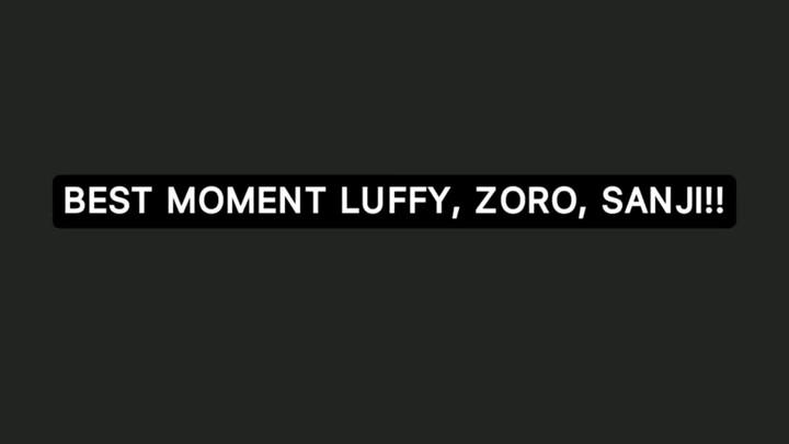 BEST MOMENT LUFFY, ZORO, SANJI WANO ARC ( ONE PIECE )