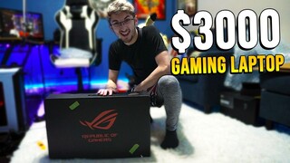 UNBOXING A $3000+ GAMING LAPTOP (Asus Rog Zephyrus Duo 15)