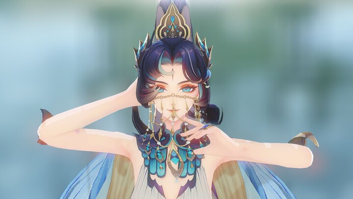 [Onmyoji/Peacock Myo MMD] Burung cantik di dalam sangkar "Gadis Kekaisaran"