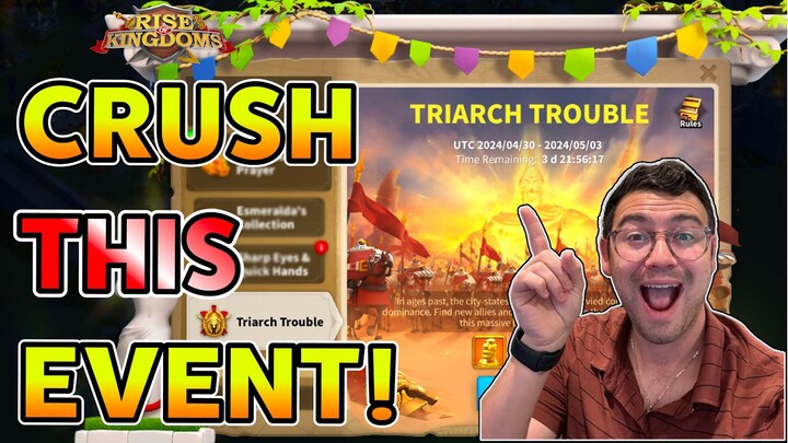 Triarch Trouble Event Guide | Rise of Kingdoms