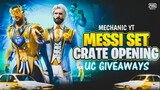 MESSI SET AND M762 CRATE OPENING - GOING LEGENDARY EVENT PUBG