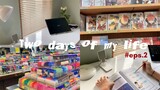 Two days of my life - Indonesia 🇲🇨 - watching anime 📽 - milk 🍓🥛- shopping 🛒🌻 - aesthetic 🧺