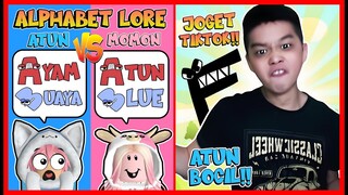 ATUN VS MOMON !! ALPHABET LORE TAPI SEBUT NAMA BINATANG !! Feat @sapipurba  Roblox