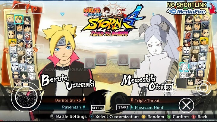 [865MB] DOWNLOAD NARUTO ULTIMATE NINJA STORM 4 ROAD TO BORUTO MOD NARUTO NINJA IMPACT PPSSPP ANDROID