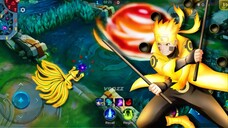 TAMPILAN EFFECT SKIN NARUTO X LUKAS MOBILE LEGEND