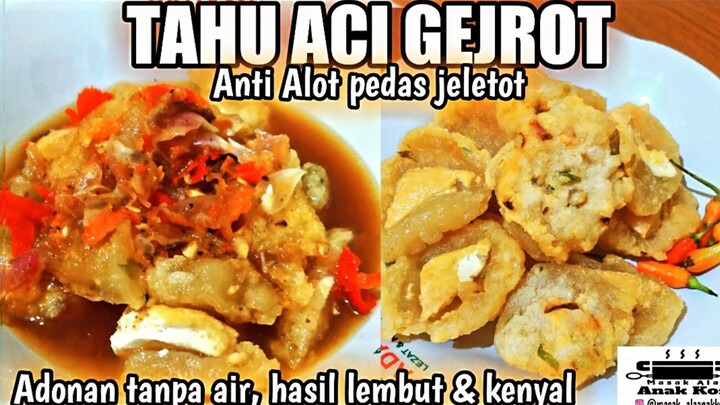 Pedes asem manis kuah nya seger banget !!!  tahu aci nya kenyal lembut gak alot sama sekali