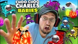 Choo Choo Charles has Babies? (FGTeeV)