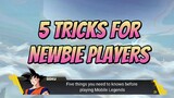 Mobile Legends 5 Things to Know for New Players