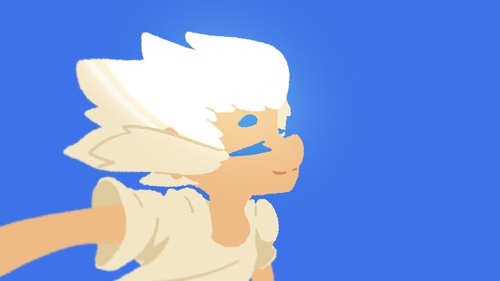 "Animation Handwriting × Sky Crying" The bird in the cage, when will it fly🪽⏯️☁️