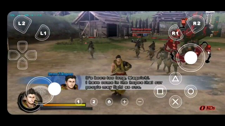 sengoku basara gameplay on dolphin emulator android