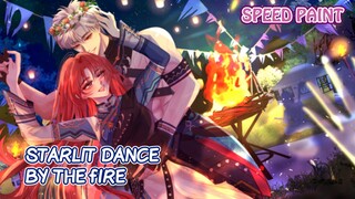 Starlit Dance By The Fire