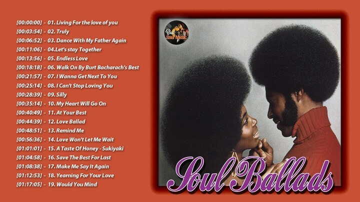 Classic Old Love Songs 70s 80s 90s  ðŸ’• Soul Ballads Playlist ðŸ’• Classic Soul Ballads Collection