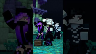 When you give the Ender Lords a jukebox #minecraft #kpop