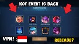 KOF EVENT IS BACK! FREE EPIC RANDOM AND TOKENS | 2021 NEW EVENT | MLBB