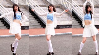 元气学妹给你跳与梦盛开~高考加油~！这是你的舞台呀！【梓樱酱】