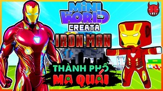 Thành Phố Ma Quái Tập 1: 1 Ngày làm Iron Man | Trả thù Kiro vì dám khinh thường trong Mini World