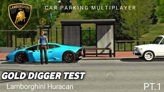 Gold Digger Test in Car Parking Multiplayer