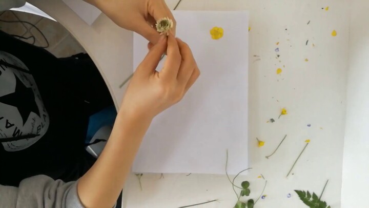 Homemade Easy Embossed Flowers
