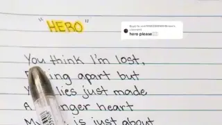 hero song lyrics